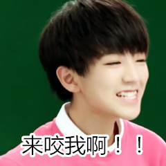 tfboys王俊凯表情包 你